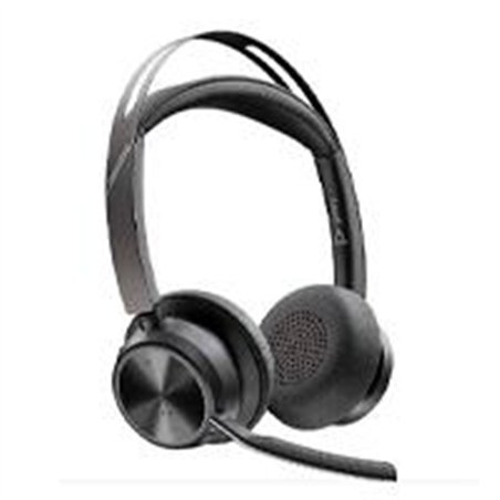 DIADEMA HP POLY 76U46AA VOYAGER FOCUS 2 UC/BLUETOOTH DONGLE USB-A CONEXION DE HASTA 2 DISPOSITIVOS ESTEREO HASTA19 H DE CONVERSA