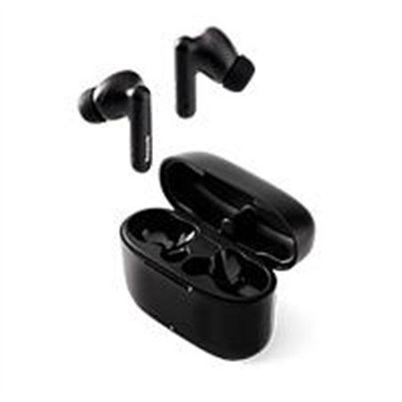 AUDIFONOS BLUETOOTH TIPO TRUE WIRELESS IN-EAR PANASONIC RZ-B110WDE-K, COLOR NEGRO, FUNCION MANOS LIBRES/MICROFONO, RESISTENCIA I