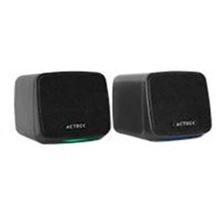 BOCINAS ACTECK / ELANT CUBE AS430 / ALAMBRICA / USB / NEGRO / AC-935265