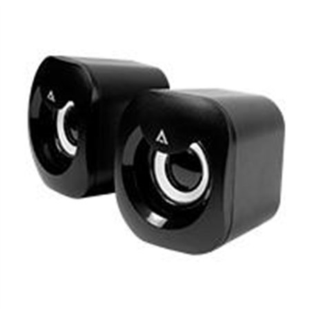 BOCINAS ACTECK / ESENCE BASIC AS215 / ALAMBRICA / USB / ILUMINACION LED / NEGRO / AC-935272