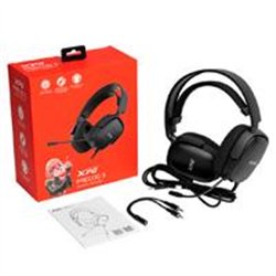 AUDIFONOS XPG PRECOG S AUDIO 3D CONECTOR 3.5MM MICROFONO OMNIDIRECCIONAL CONTRO DE VOLUMEN GAMER COLOR NEGRO (PRECOG S-BKCWW)