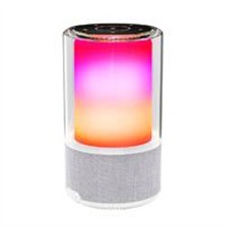 BOCINA ACTECK GLEE PURE AP70 / INALAMBRICA / BLUETOOTH - CONEXION TWS  3.5 MM / SONIDO ESTEREO / 20 W / ILUMINACION LED / SUBWO
