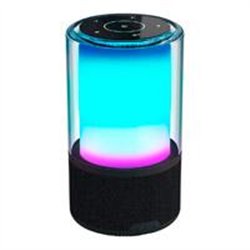 BOCINA ACTECK GLEE PURE AP70 / INALAMBRICA / BLUETOOTH - CONEXION TWS  3.5 MM / SONIDO ESTEREO / 20 W / ILUMINACION LED / SUBWO