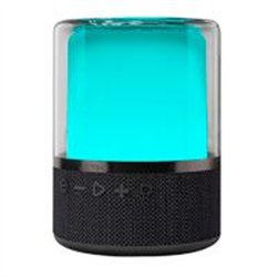 BOCINA ACTECK GLEE PURE AP50 / INALAMBRICA / BLUETOOTH - CONEXION TWS  3.5 MM / SONIDO ESTEREO / 10 W / ILUMINACION LED / SUBWO