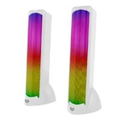 BOCINA GAMER BALAM RUSH GLIMM TOWER BG575 / ALAMBRICA USB / BLUETOOTH  CONEXIÓN 3.5 MM / SONIDO ESTEREO / 10 W / ILUMINACION LE