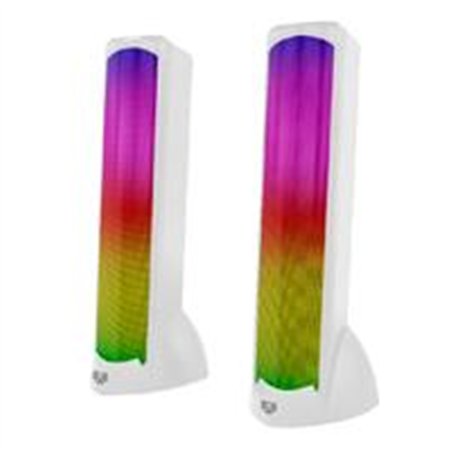 BOCINA GAMER BALAM RUSH GLIMM TOWER BG575 / ALAMBRICA USB / BLUETOOTH  CONEXIÓN 3.5 MM / SONIDO ESTEREO / 10 W / ILUMINACION LE