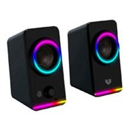 BOCINA GAMER BALAM RUSH GLIMM STYLEB G565 / ALAMBRICA USB / 3.5 MM / CONEXION BT - AUX / SONIDO ESTEREO / 10 W / ILUMINACION LED