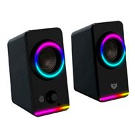 BOCINA GAMER BALAM RUSH GLIMM STYLEB G565 / ALAMBRICA USB / 3.5 MM / CONEXION BT - AUX / SONIDO ESTEREO / 10 W / ILUMINACION LED