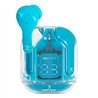 AUDIFONOS INALAMBRICOS BLUETOOTH TWS CON DISPLAY PERFECT CHOICE CLEARBEAT - AZUL