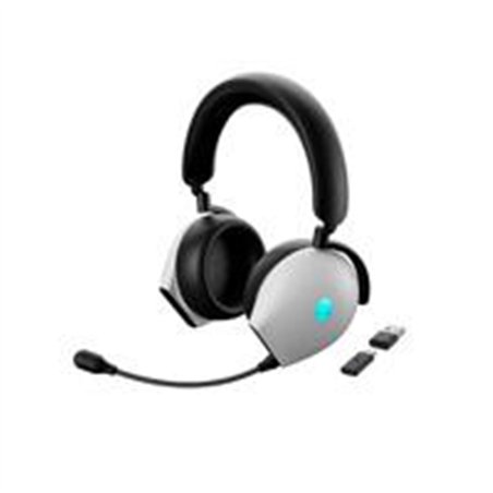 AUDIFONOS CON MICROFONO DELL GAMING ALIENWARE AW920H INALAMBRICOS USB-A UBS-C LUNAR LIGHT 520-AAVF