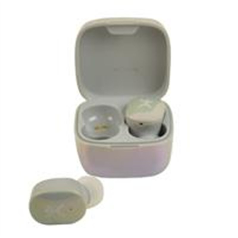 AUDIFONOS MINI INALAMBRICOS BLUETOOTH TWS PERFECT CHOICE PEARL - GRIS