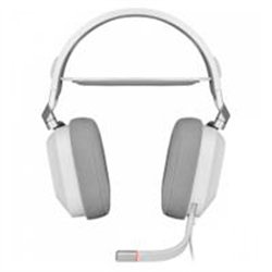 AURICULARES PREMIUM PARA JUEGOS CON SONIDO ENVOLVENTE 7.1 CORSAIR HS80 RGB USB,/BLANCO (CA-9011238-NA)