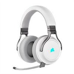 AUDIFONO CORSAIR VIRTUOSO RGB WIRELESS / INALMABRICO / RGB / COLOR BLANCO / (CA-9011186-NA)