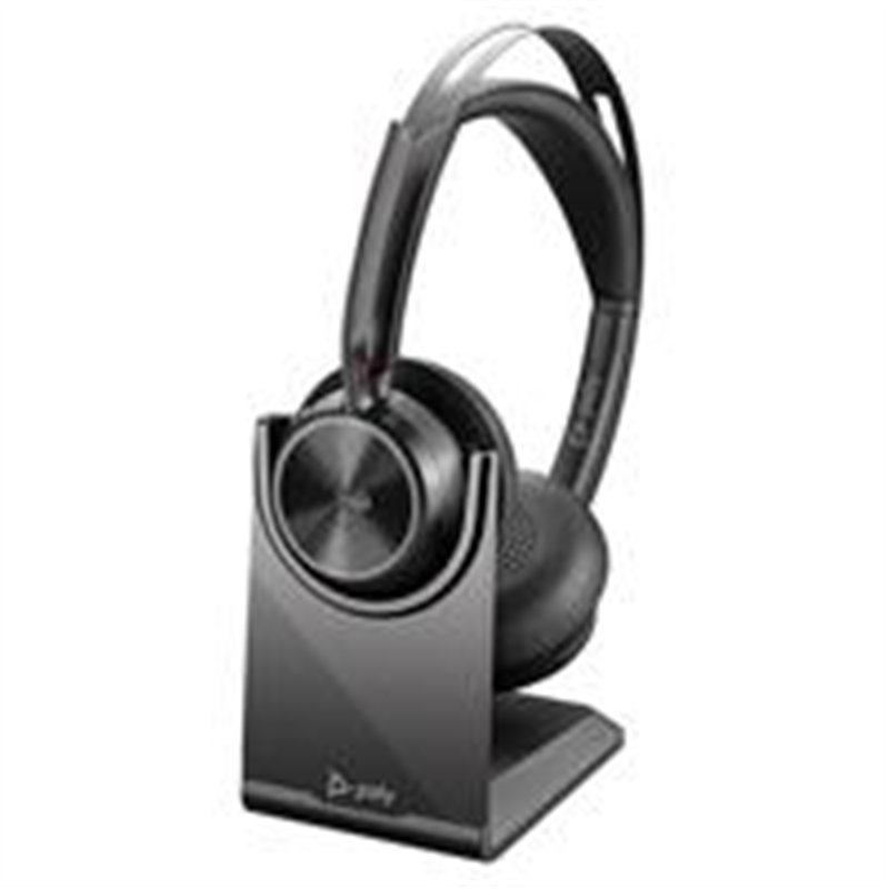 DIADEMA HP POLY 9T9J6AAAC3 VOYAGER FOCUS 2 UC/ VERSION MICROSOFT TEAMS BLUETOOTH DONGLE USB-A CONEXION DE HASTA 2 DISPOSITIVOS E