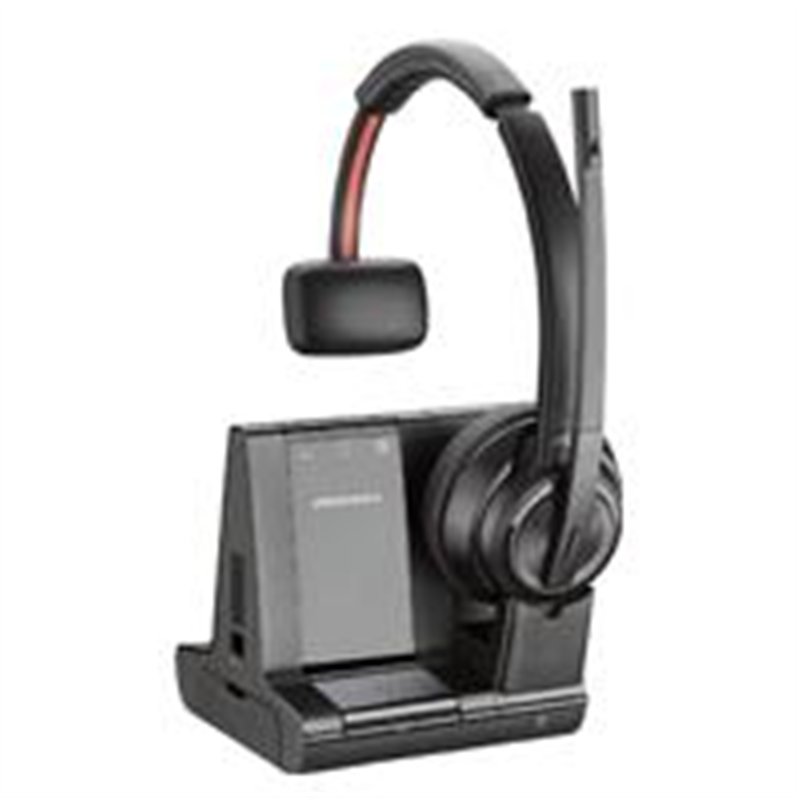 DIADEMA HP POLY 7S447AAABA SAVI 8210-M OFFICE/ INALAMBRICA DECT VERSION MICROSOFT TEAMS CONECTA TELEFONO DE ESCRITORIO, CELULAR 