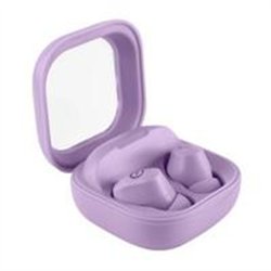 AUDIFONOS INALAMBRICOS BLUETOOTH ESTUCHE CARGADOR TWS EASY LINE BY PERFECT CHOICE FLORELA - MORADO