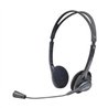 AUDIFONOS ACTECK DISCOVER HJ210 / DIADEMA CON MICROFONO / 2 CONECTORES 3.5 MM / SONIDO ESTEREO / NEGRO / MUAA-005