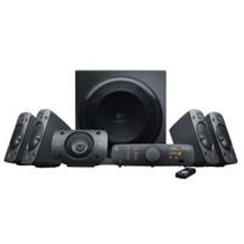 BOCINAS LOGITECH Z906 5.1 THX DOLBY DIGITAL 500 WATTS RMS PC/MAC/MP3/IPOD/DVD
