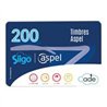 ASPEL 200 TIMBRES (PARA FACTURE, CAJA, SAE O NOI) (ELECTRÓNICO)