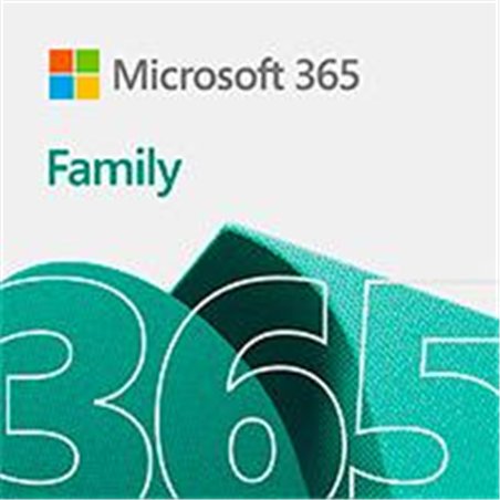 ESD MICROSOFT 365 FAMILY - MULTILENGUAJE - SUSCRIPCION ANUAL - USO NO COMERCIAL - DESCARGA ELECTRONICA