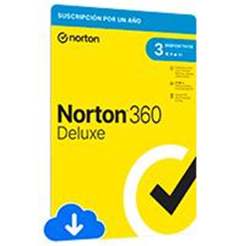 ESD NORTON 360 DELUXE / TOTAL SECURITY/ 3 DISPOSITIVOS/ 1 AÑO/ DESCARGA DIGITAL