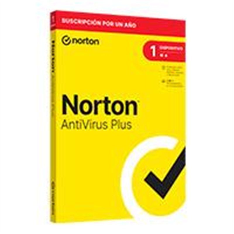 NORTON ANTIVIRUS PLUS 1 DISPOSITIVO 1 AñO (CAJA)