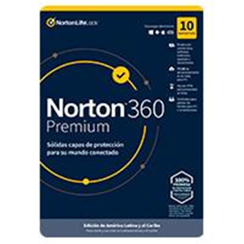 ESD NORTON 360 PREMIUM / TOTAL SECURITY/ 10 DISPOSITIVOS/ 2 AÑOS / DESCARGA DIGITAL