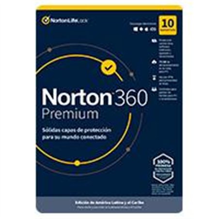 ESD NORTON 360 PREMIUM / TOTAL SECURITY/ 10 DISPOSITIVOS/ 2 AÑOS / DESCARGA DIGITAL