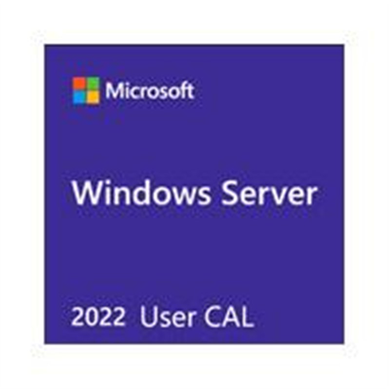 MICROSOFT OEM WINDOWS SERVER CAL 2022 SPANISH PAQUETE 5 USUARIOS LICENCIA X USR
