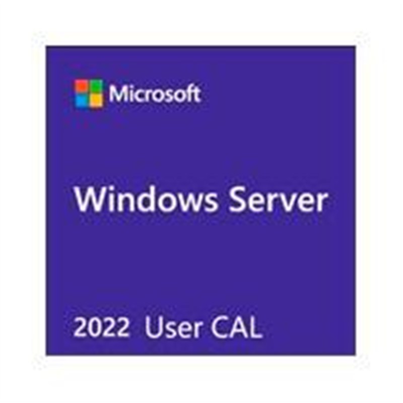 MICROSOFT OEM WINDOWS SERVER CAL 2022 SPANISH PAQUETE 1 USUARIOS LICENCIA X USR