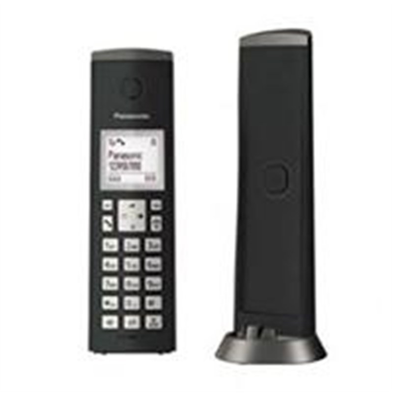 TELEFONO PANASONIC KX-TGK210B INALAMBRICO PAN LCD 1.5 BLANCO TECLADO ILUMINADO ALTAVOZ 50 NUMEROS EN DIRECTORIO 50 NUMEROS IDENT