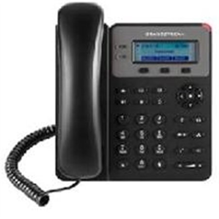 TELEFONO IP GRANDSTREAM GXP1615 / 1 CUENTA SIP 1 LINEA 2 PUERTOS 10/100 PANTALLA LCD RETROILUMINADA SOPORTA EHS INCLUYE FUENTE P