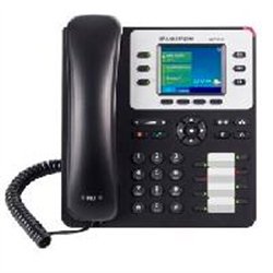 TELEFONO IP GRANDSTREAM GXP2130 / 3 CUENTAS SIP 3 LINEAS 2 PUERTOS GIGABIT BLUETOOTH 8 TECLAS BLF CONECTOR RJ9 COMPATIBLE CON EH