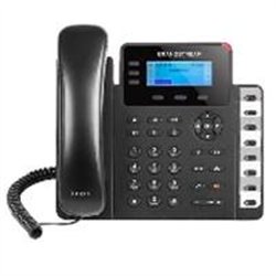 TELEFONO IP GRANDSTREAM GXP1630/ 3 CUENTAS SIP 3 LINEAS 2 PUERTOS GIGABIT 8 TECLAS BLF CONECTOR RJ9 COMPATIBLE CON EHS PANTALLA 