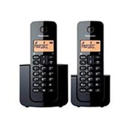 TELEFONO PANASONIC KX-TGB112MEB INALAMBRICO BASICO BASE HANDSET 20 NUMEROS IDENTIFICADOR DE LLAMADAS, 50 NUMEROS DIRECTORIO LOCA