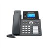 TELFONO IP GRANDSTREAM GRP2604P, 6 CUENTAS SIP 3 LINEAS P. LCD 8 TECLAS PROGRAMABLE 2 PUERTOS 10/100/1000 SOPORTA EHS POE NO INC
