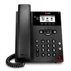 TELEFONO IP HP POLY 911N0AAAC3 VVX 150/ 2 LINEA PANTALLA LCD 2.5 PULGADAS 4 TECLAS PROGRAMABLES POE 2 PUERTOS 10/100 ALTAVOZ COL