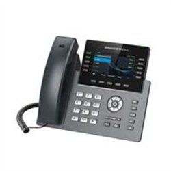 TELEFONO IP GRANDSTREAM GRP2615/ 5 CUENTAS SIP 10 LINEAS WIFI BLUETOOTH P. A COLOR 2 PUERTOS 10/100/1000 40 TECLAS BLF POE E INC