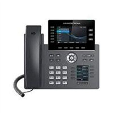 TELEFONO IP GRANDSTREAM GRP2616/ 6 CUENTAS SIP 6 LINEAS PANTALLAS DUALES LCD A COLOR BLUETOOTH WIFI 2 PUERTOS 10/100/1000 SOPORT