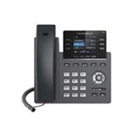 TELEFONO IP GRANDSTREAM GRP2613/ 3 CUENTAS SIP 6 LINEAS P. A COLOR 2 PUERTOS 10/100/1000 SOPORTA EHS 24 TECLAS BLF SOPORTA POE E