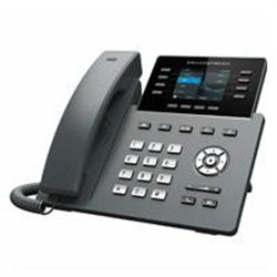 TELEFONO IP GRANDSTREAM GRP2624/ 4 CUENTAS SIP 8 LINEAS PANTALLA A COLOR WIFI BLIETOOTH 2 PUERTOS 10/100/100 SOPORTA EHS PUERTO 
