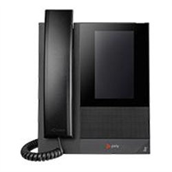 TELEFONO IP HP POLY 849A1AAAC3 CCX 400/ MULTIMEDIA SIP ANDROID 9 PANTALLA TACTIL A COLOR DE 5 PULGADAS 1 PUERTO USB-A POE NO INC