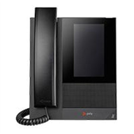 TELEFONO IP HP POLY 849A1AAAC3 CCX 400/ MULTIMEDIA SIP ANDROID 9 PANTALLA TACTIL A COLOR DE 5 PULGADAS 1 PUERTO USB-A POE NO INC