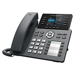 TELEFONO IP GRANDSTREAM GRP2634/ 4 CUENTAS SIP 8 LINEAS WIFI BLUETOOTH PANTALLA A COLOR 2 PUERTOS 10/100/1000 USB PARA DIADEMA P