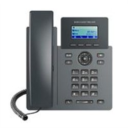 TELFONO IP GRANDSTREAM GRP2601, 2 CUENTAS SIP 2 LINEAS P. LCD 2 PUERTOS 10/100 SOPORTA EHS INCLUYE ELIMINADOR DE CORRIENTE NO PO