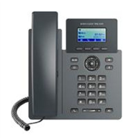 TELFONO IP GRANDSTREAM GRP2601, 2 CUENTAS SIP 2 LINEAS P. LCD 2 PUERTOS 10/100 SOPORTA EHS INCLUYE ELIMINADOR DE CORRIENTE NO PO