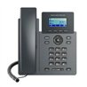 TELFONO IP GRANDSTREAM GRP2601, 2 CUENTAS SIP 2 LINEAS P. LCD 2 PUERTOS 10/100 SOPORTA EHS INCLUYE ELIMINADOR DE CORRIENTE NO PO