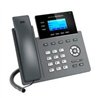 TELEFONO IP GRANDSTREAM GRP2603/ 3 CUENTAS SIP 6 LINEAS P. LCD 2 PUERTOS 10/100/100 SOPORTA EHS INCLUYE ELIMINADOR DE CORRIENTE 