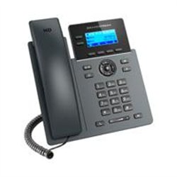 TELFONO IP GRANDSTREAM GRP2602, 4 CUENTAS SIP 2 LINEAS P. LCD 2 PUERTOS 10/100 SOPORTA EHS INCLUYE ELIMINADOR DE CORRIENTE NO PO