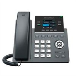 TELEFONO IP GRANDSTREAM GRP2612/ 2 CUENTAS SIP 4 LINEASPANTALLA A COLOR 2 PUERTOS 10/100/100 16 TECLAS BLF INCLUYE ELIMINADOR DE